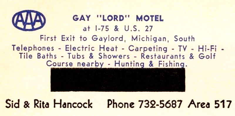 Gay-Lord Motel (Gay 